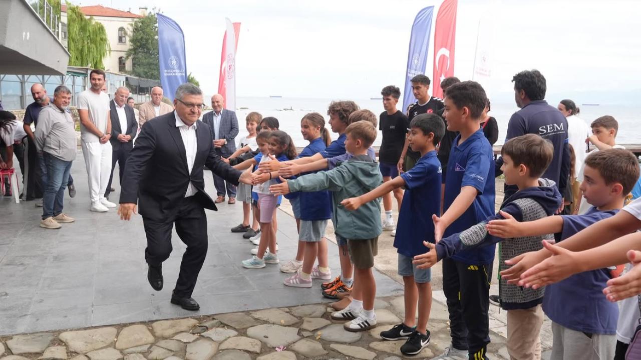 15 Temmuz Spor Müsabakalarında Dereceye Giren Sporcular Ödüllerini Aldı