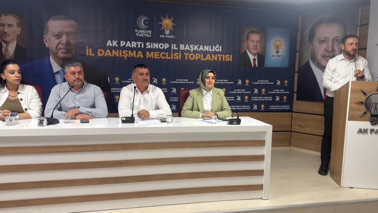 AK Parti Sinop’ta İl Danışma Kurulu Toplantısı gerçekleştirildi