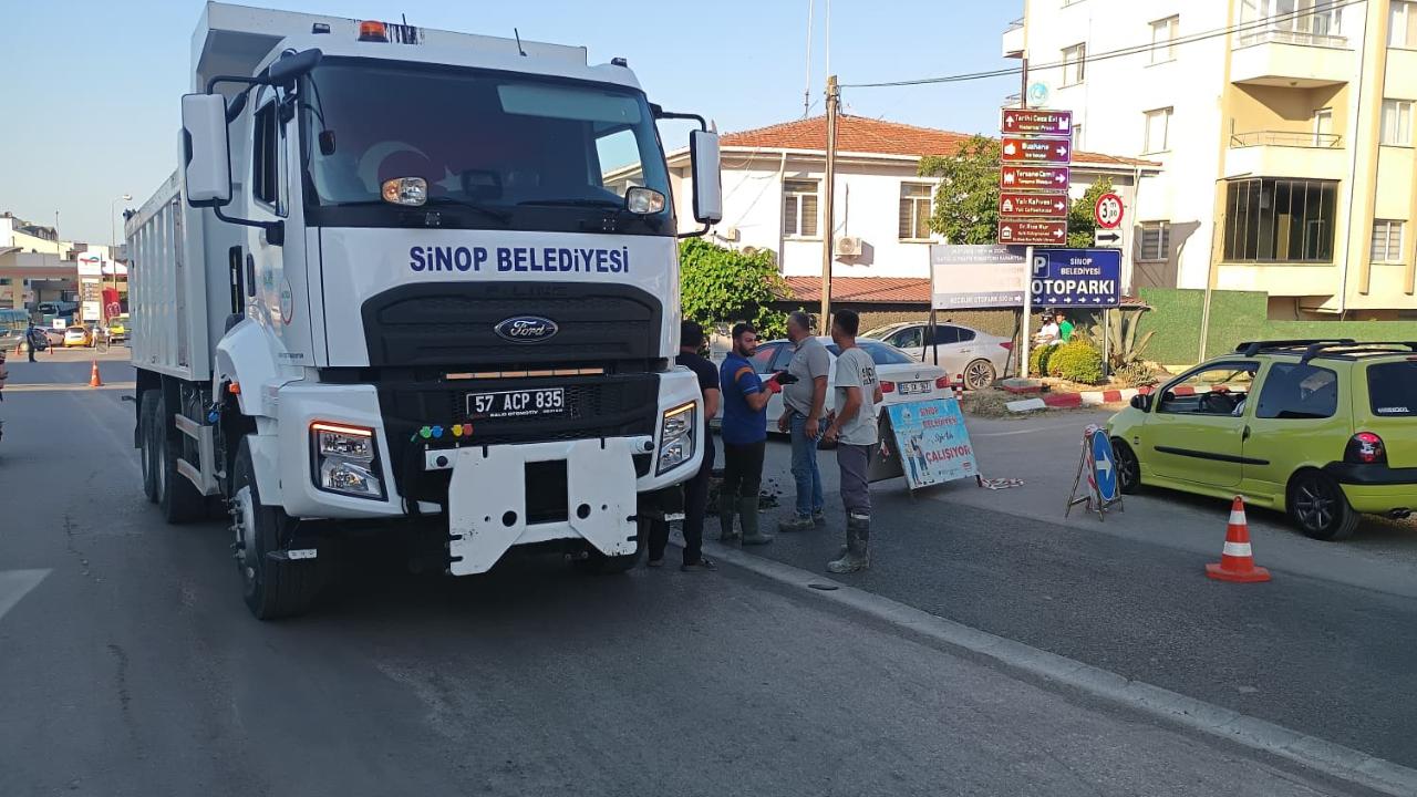 Fatih Caddesi'nde Altyapı Yenileniyor