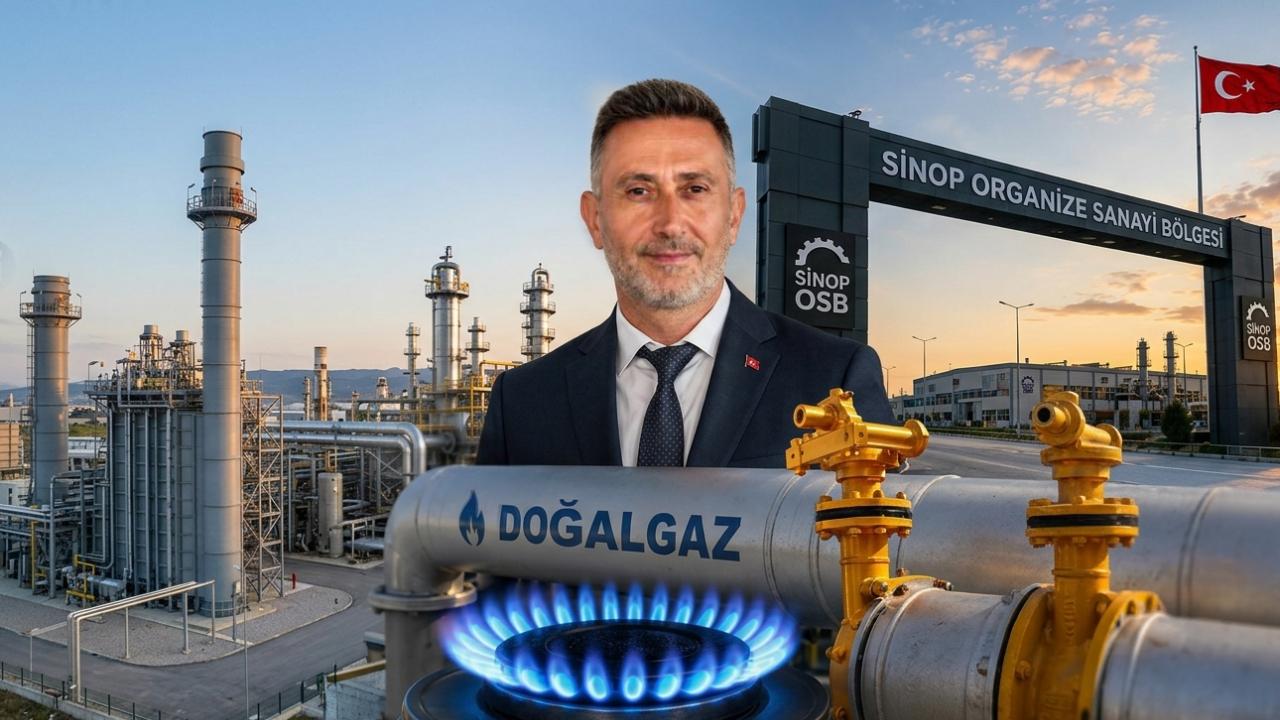 Sinop OSB Doğalgazına Kavuşuyor